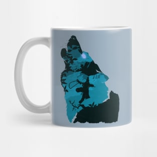 Sekiro - One Armed Wolf (Blue) Mug